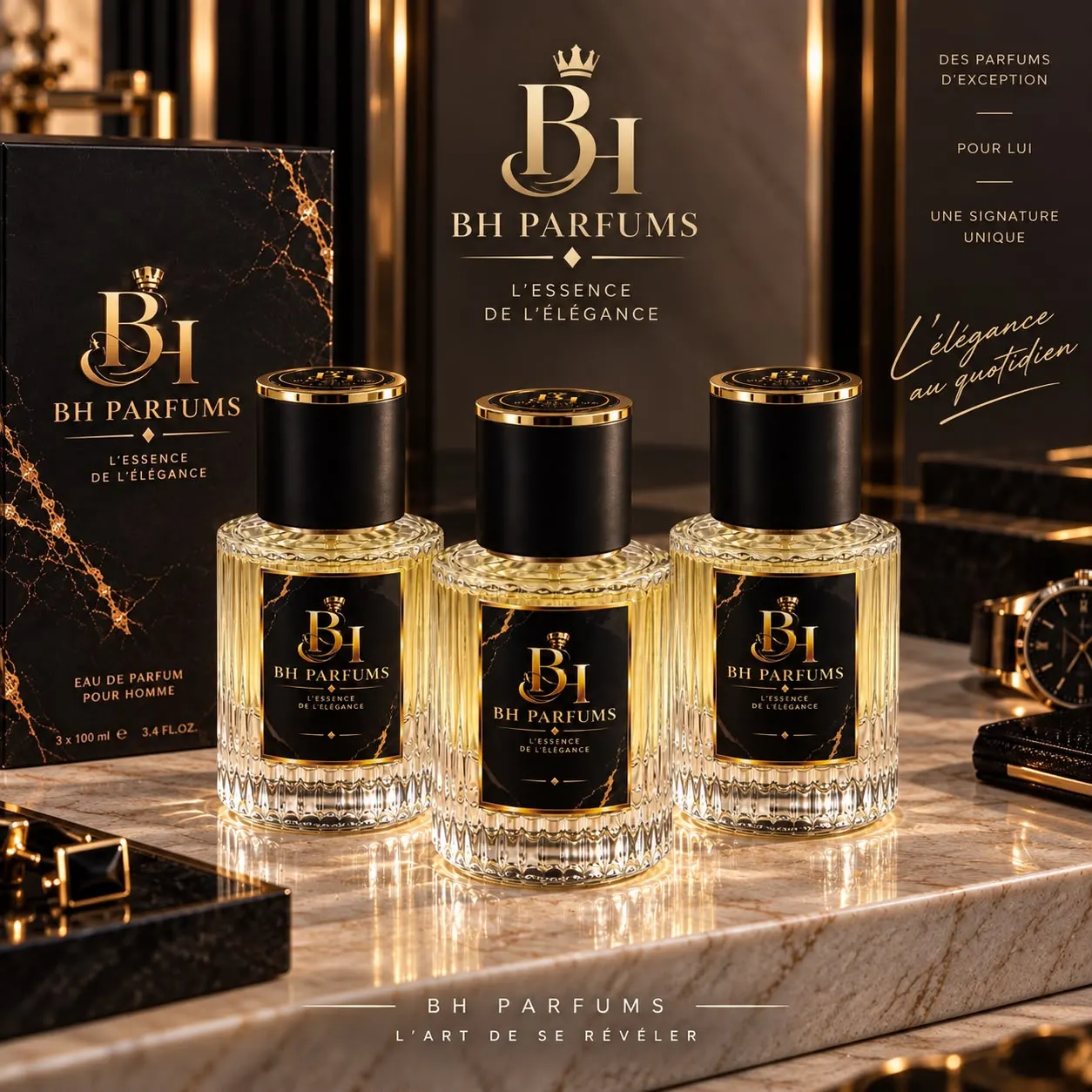 Pack BH Parfums — Homme